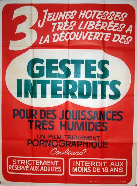 Gestes interdits 120x160