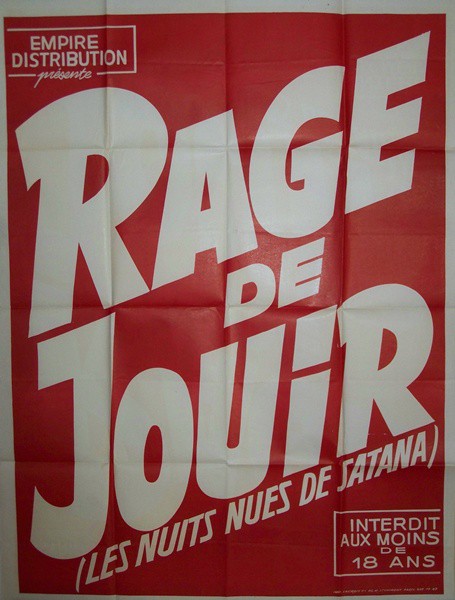 Rage de jouir (la) 120x160