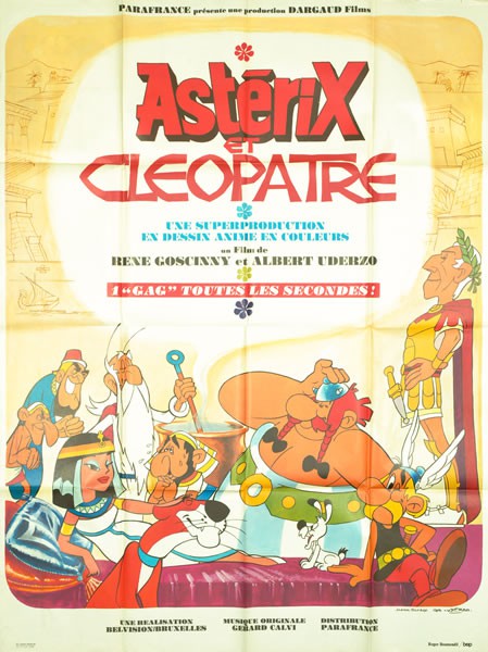 Asterix et cléopatre 120x160