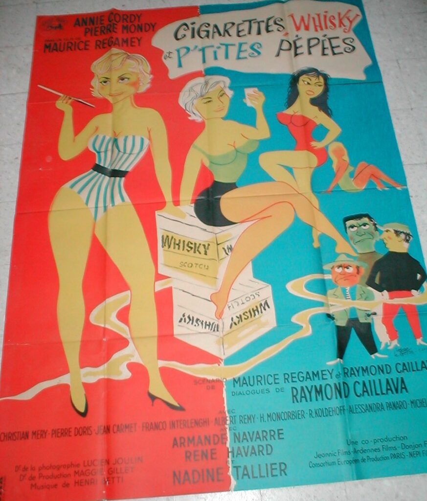 Cigarettes wisky et petites pepees 120x160