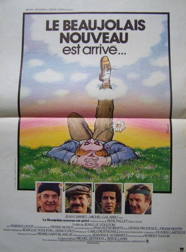 Beaujolais nouveau est arrive (le) 40x60