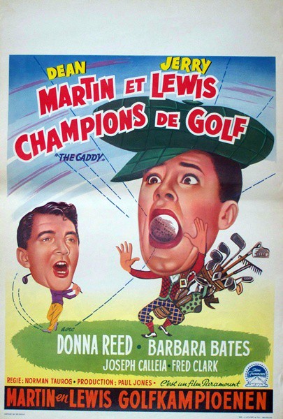 Amour délice et golf,champion de golf 36x54