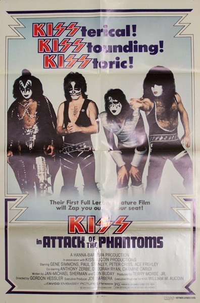 Kiss contre les fantomes 70x100
