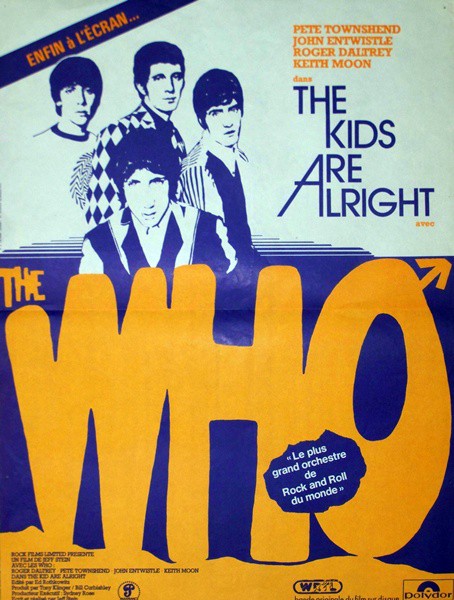 The kids are alright (the who) 40x60