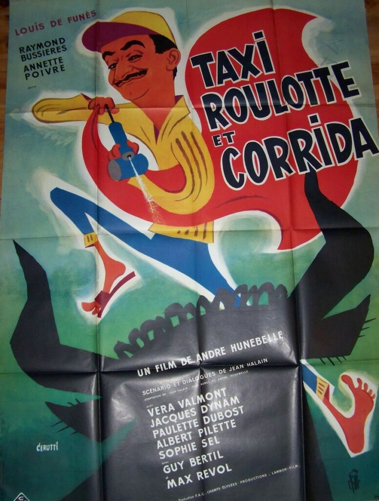 Taxi roulotte et corrida 120x160