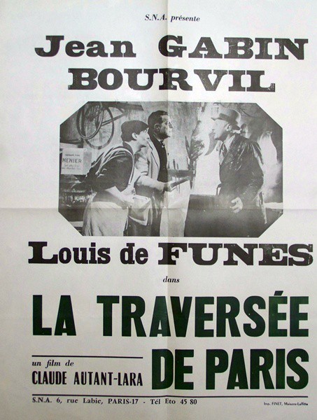 Traversée de paris (la) 56x70