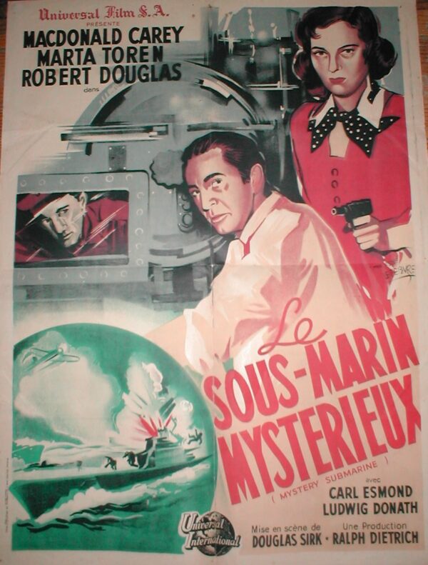 Sous marin mysterieux (le) 60x80