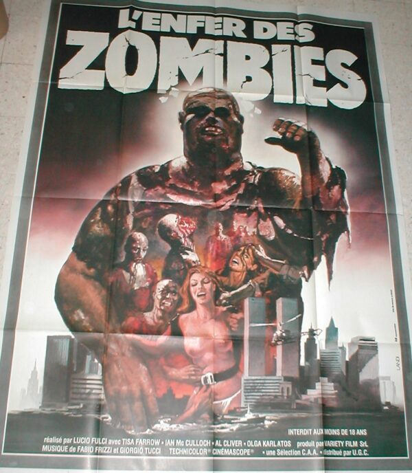 Enfer des zombies (l) 40x60