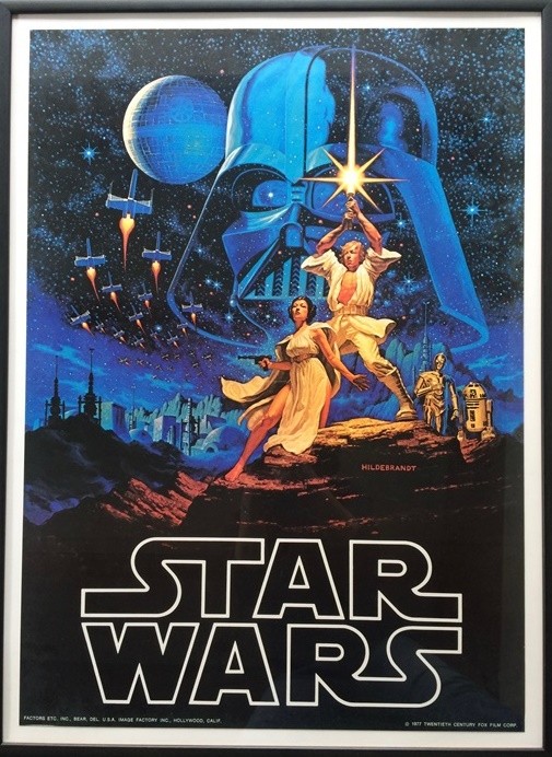 Guerre des étoiles (la).Star Wars.51x71.maquette