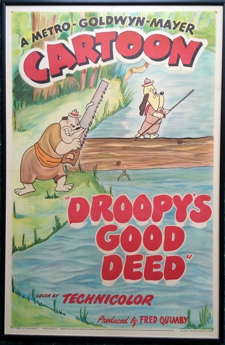 Droopy's good deed.70x100
