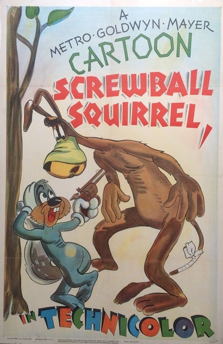 Cartoon,Screwball squirred.70x100