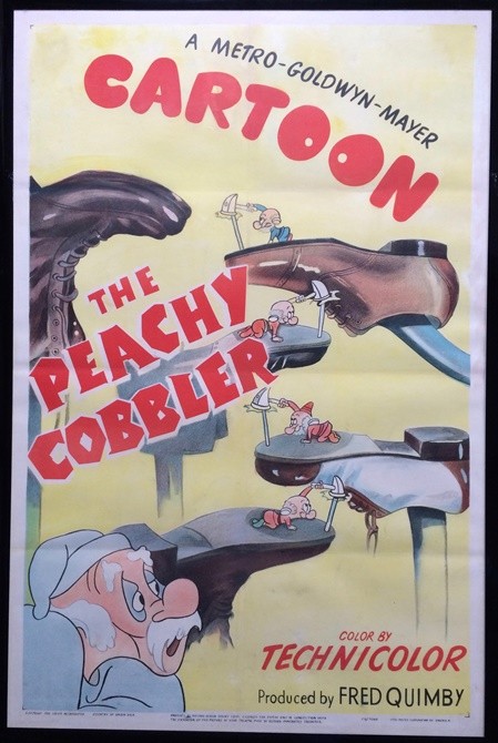 Cartoon,The peachy cobbler.70x100