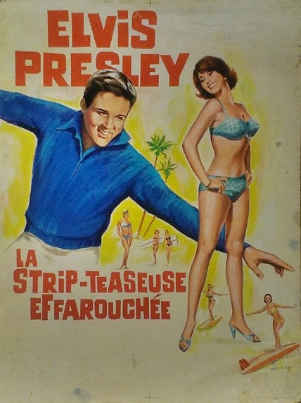 Strip teaseuse éffarouchée.59x79
