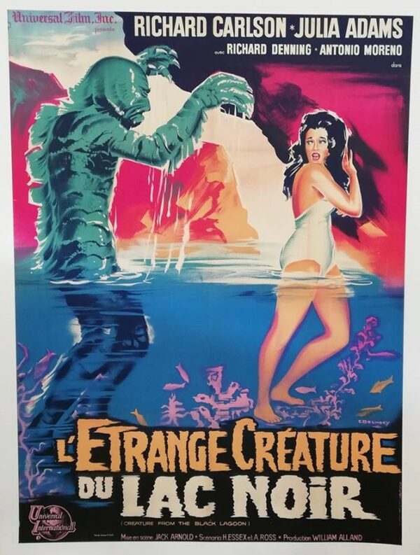 Etrange créature du lac noir (L') 120x160