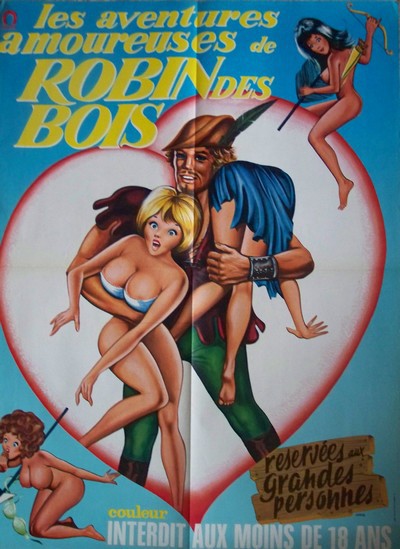 Aventures amoureuses de robin des bois 60x80
