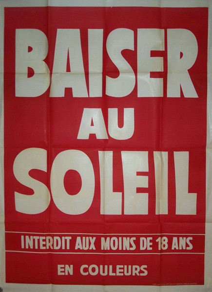 Baiser au soleil 120x160