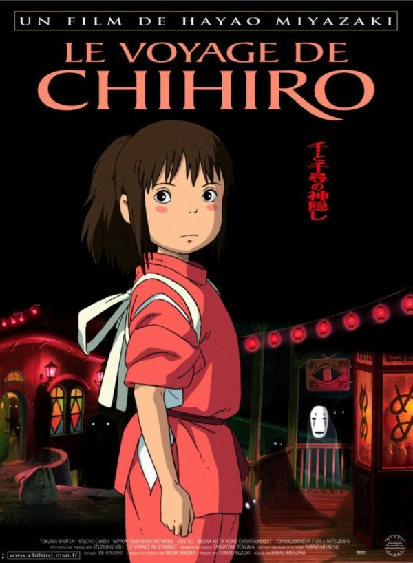 LE VOYAGE DE CHIHIRO - GHIBLI - approximativement 40x60