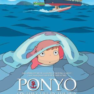 PONYO SUR LA FALAISE - GHIBLI - approximativement 40x60