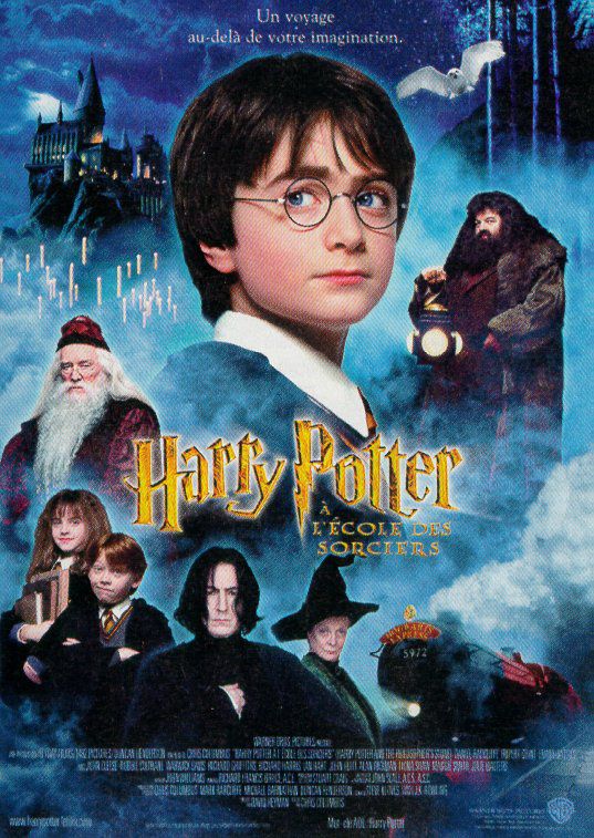Affiche cinéma Harry Potter 1 40x60cm