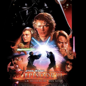 STAR WARS ÉPISODE 3 LA REVANCHE DES SITH - Affiche cinéma - 40 x 60
