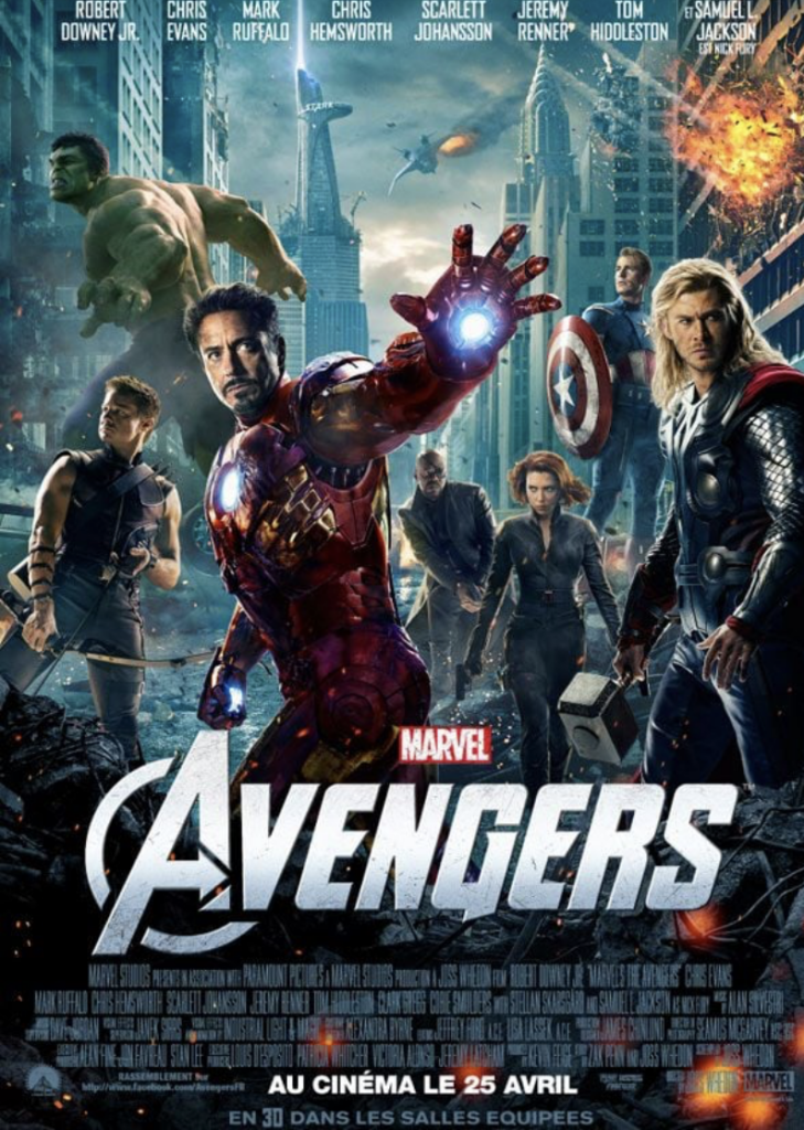 AVENGERS - Affiche cinéma - 40 x 60