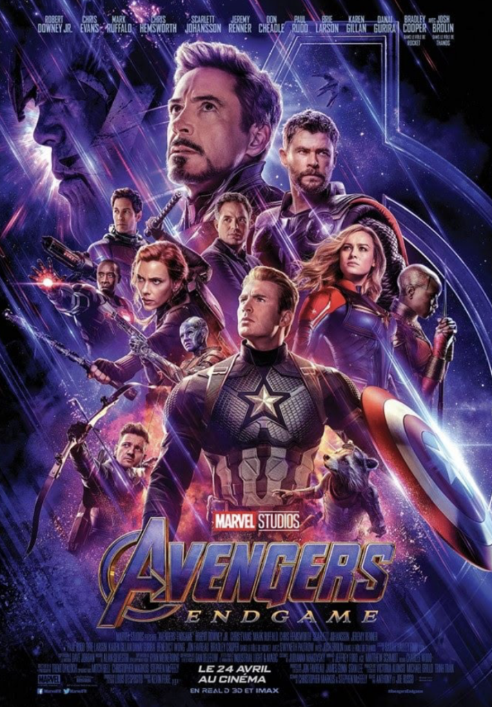 AVENGERS ENGAME - Affiche cinéma - 40 x 60