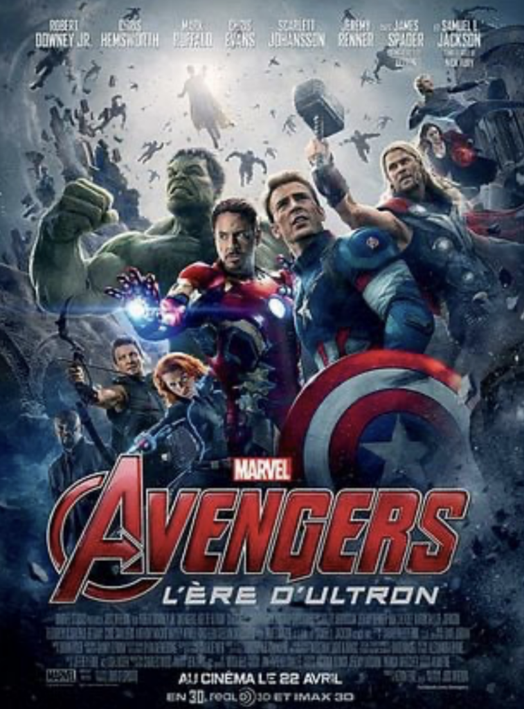 AVENGERS L'ÈRE D'ULTRON - Affiche cinéma - 40 x 60